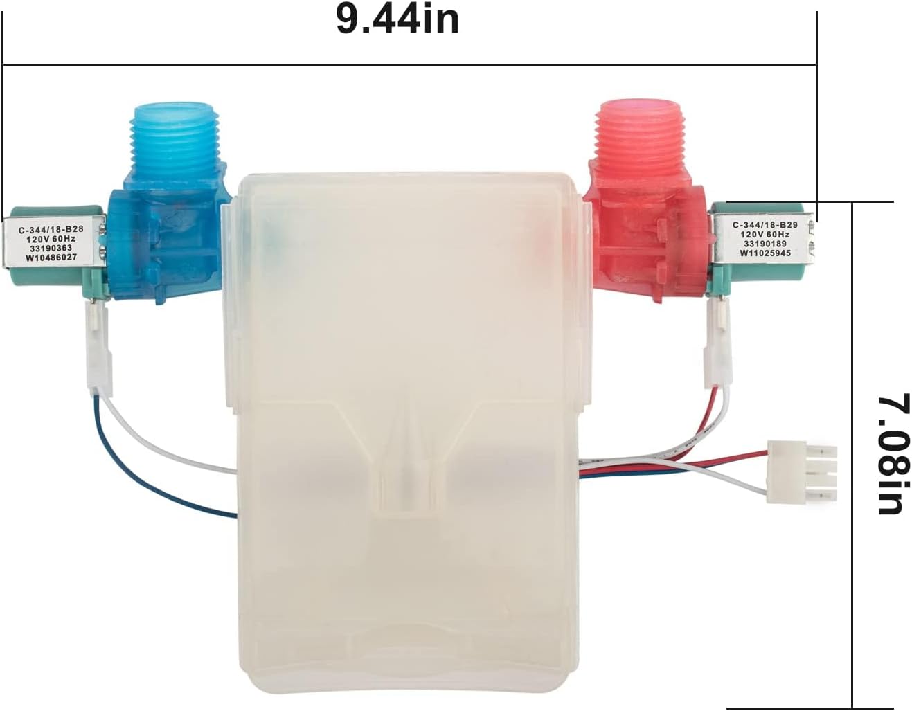 Washer Water Inlet Valve for Maytag NTW4516FW3