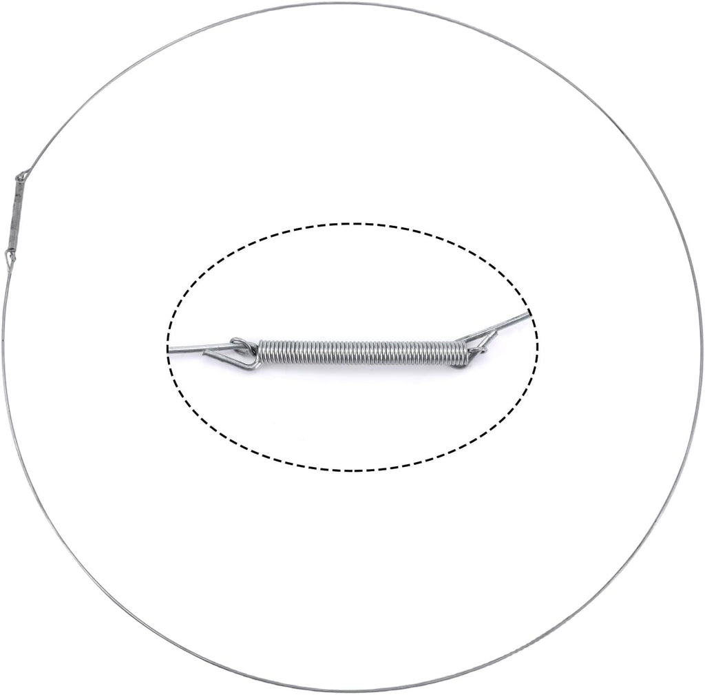 DC97-04973B Washer Door Boot Spring Clamp Assembly Wire Diaphragm Compatible for Samsung Washing Machine,Washer Door Bellow Seal Clamp Ring Replacement
