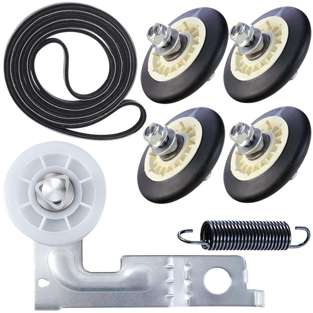 Upgraded Dryer Repair Kit Dryer Roller Kit for LG Kenmore Dryers Includes 4581EL2002C Dryer Drum Roller Assembly