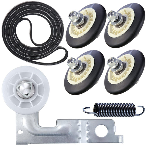 Upgraded Dryer Repair Kit Dryer Roller Kit for LG Kenmore Dryers Includes 4581EL2002C Dryer Drum Roller Assembly
